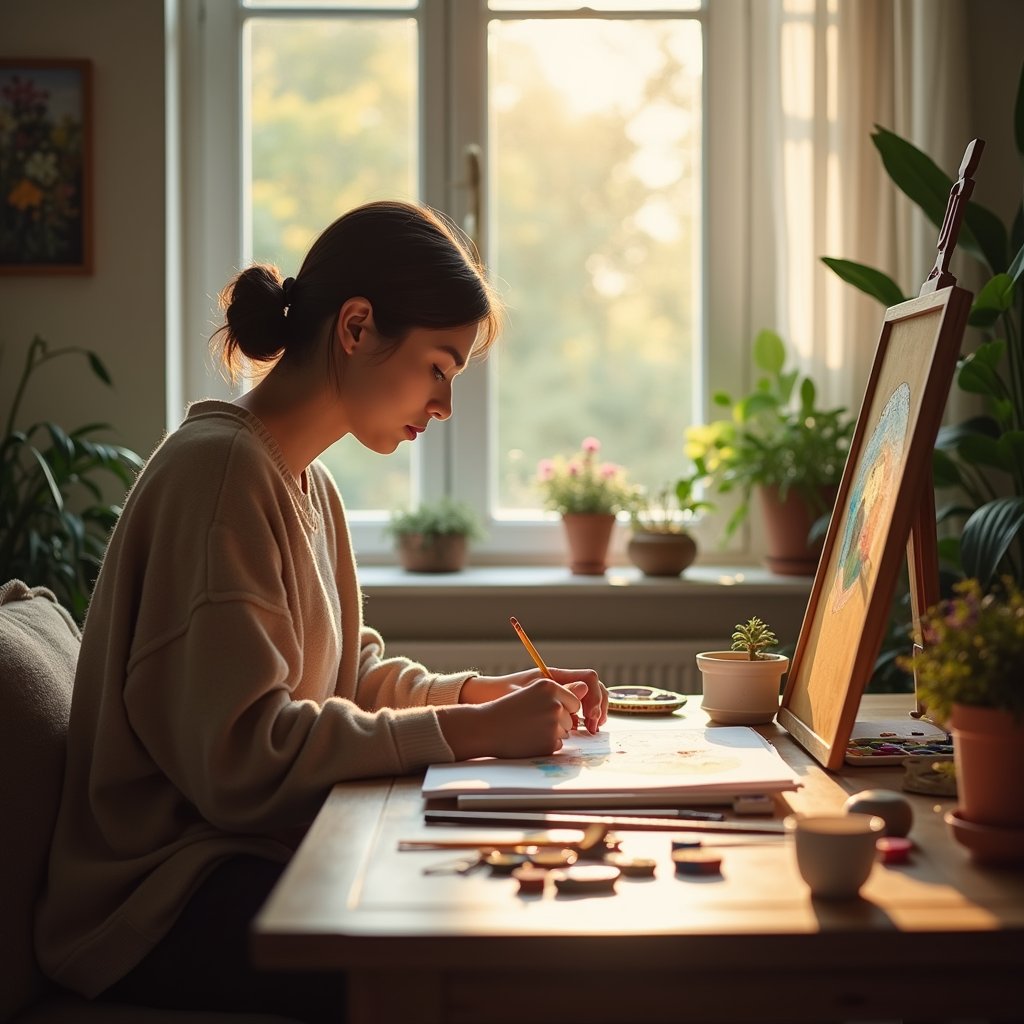 art therapy enhances mental health