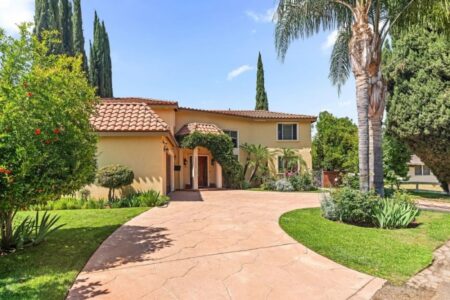 Exterior view of the Villa Healing Center surrounded by greenery, highlighting a peaceful healing environment.