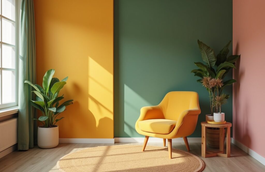 Minimalist counseling room with soft lighting and a cozy, inviting chair Mental Health Services in Santa Clara County