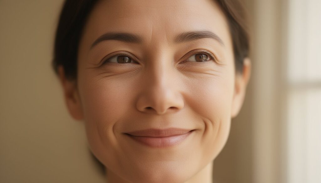 Calm adult in soft lighting, illustrating the approachability of individual therapy services.