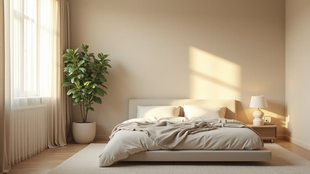 calming colors and textures
