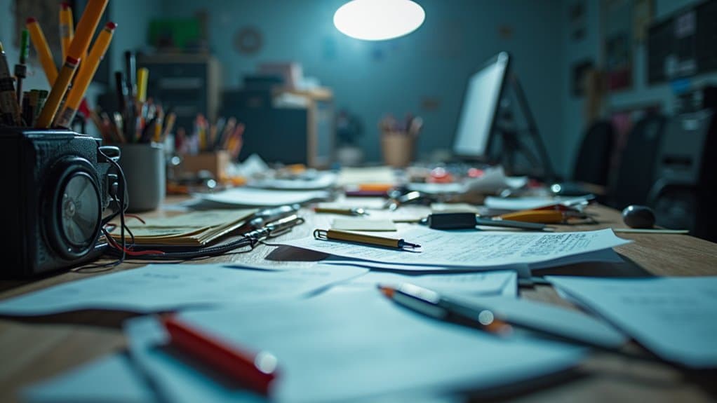 clutter triggers stress response