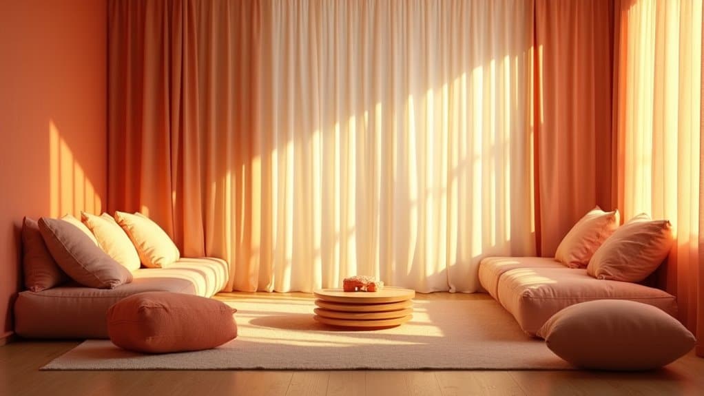 energizing warm color therapy