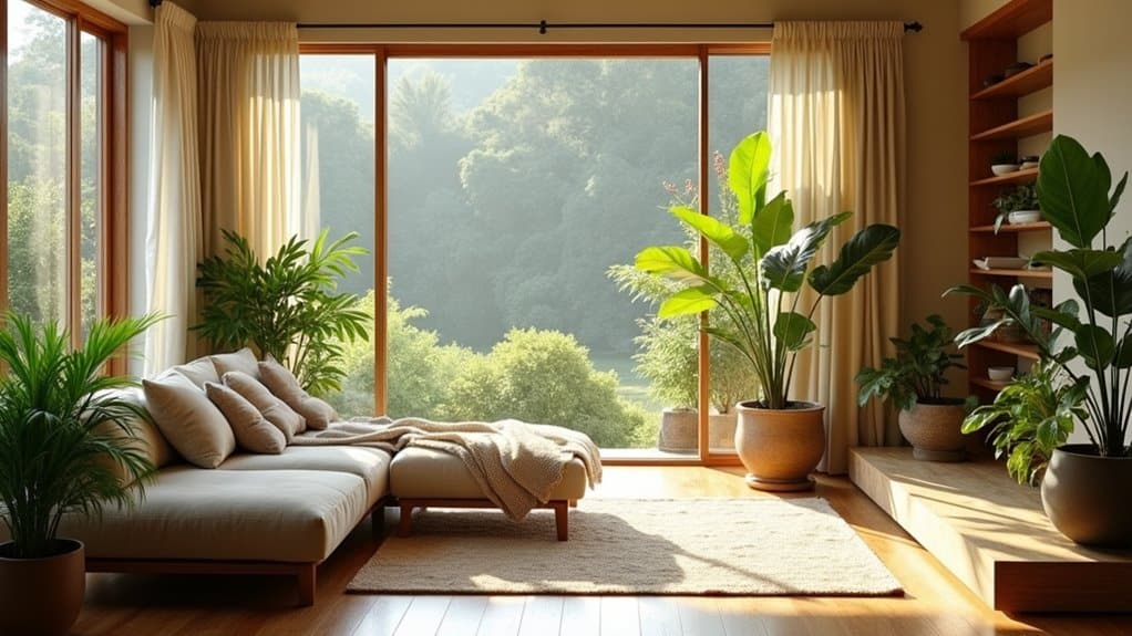 nature inspired calming therapy design