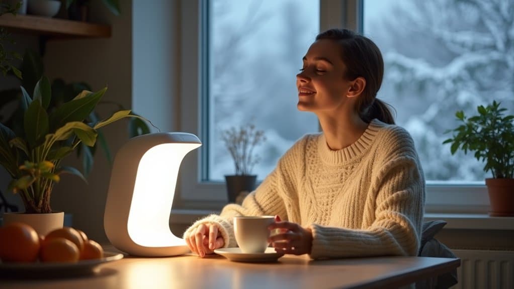 bright light therapy and cbt sad